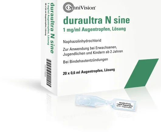 Duraultra N Sine 20 X 0,6 ml Augentropfen