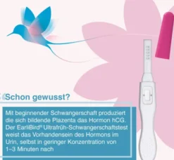EarliBird Ultrafrüh Schwangerschaftstest 2 Stück