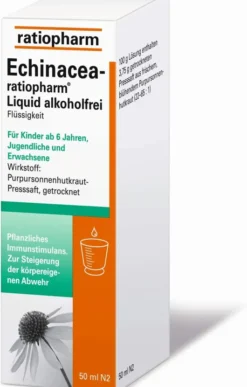 Echinacea Ratiopharm Liquid Alkoholfrei 50 ml