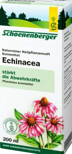 Echinacea Saft Sonnenhut Schoenenberger 200 ml Saft