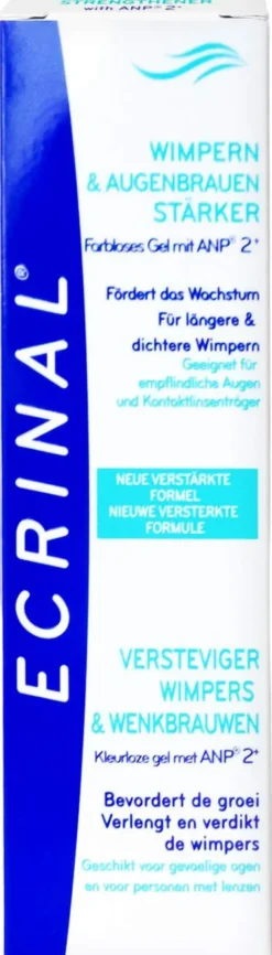 Ecrinal Wimpern- & Augenbrauen Stärker Gel 9 ml