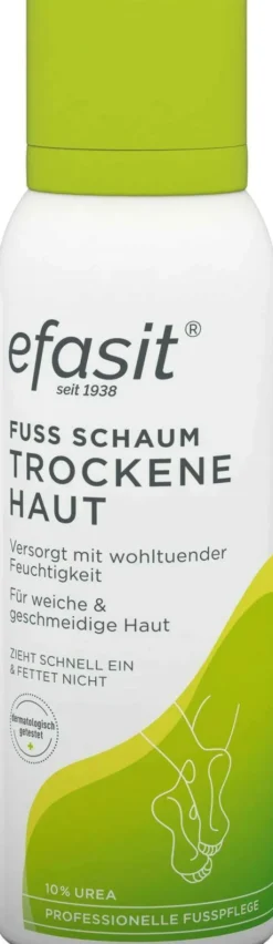 Efasit Fuß Schaum Trockene Haut 125 ml