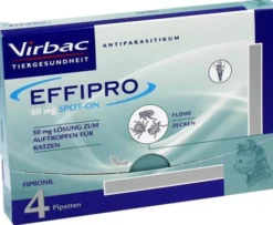 Effipro 50 mg Lösung zum Auftropfen Für Katzen 4 Stück