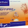 Effipro 67 mg Pipettlösung zum Auftropfen Für Kleine Hunde 4 Stück