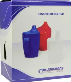 Einnehmebecher Mit Deckel und Mundansatz Weiß 1 Stück