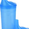 Einnehmebecher Ohne Griff Mit 2 Deckel 4 und 12mm Blau