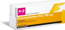 Eisentabletten Abz 100 mg 50 Filmtabletten