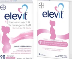 Elevit 1 Kinderwunsch & Schwangerschaft 90 Tabletten + gratis 8 Tabletten