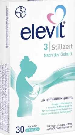 Elevit 3 Stillzeit 30 Weichkapseln