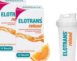 Elotrans Reload 2 x 15 Beutel + gratis Elotrans reload Shaker 1 Stück