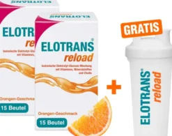 Elotrans Reload 2 x 15 Beutel + gratis Elotrans reload Shaker 1 Stück