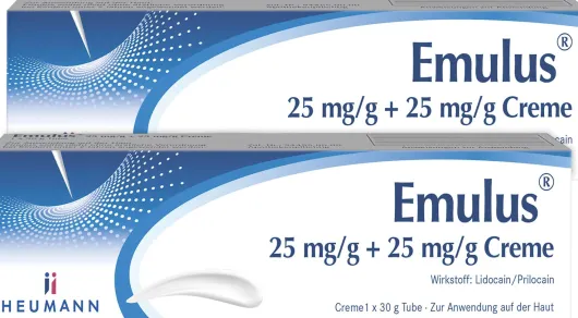 Emulus 25 mg je g+25 mg je g Creme 2 x 30 g Creme