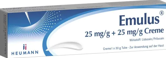 Emulus 25 mg je g plus 25 mg je g Creme 30 g