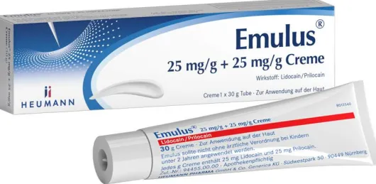 Emulus 25 mg je g plus 25 mg je g Creme 30 g