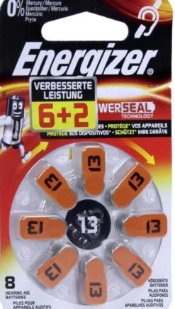 Energizer Hörgerätebatterie 13
