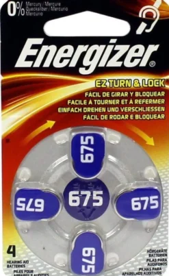 Energizer Hörgerätebatterie 675