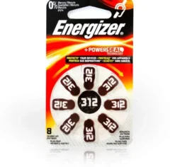 Energizer Hörgerätebatterie 312 8 Stück