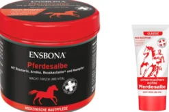 Ensbona Pferdesalbe classic 200 ml Salbe + Gratis Eimermachers echte Pferdesalbe 30 ml