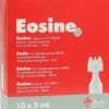 Eosin 2% Wässrige Pflegelösung Steril 10 X 5 ml Lösung