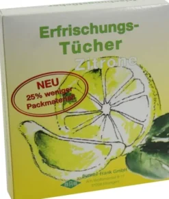 Erfrischungstücher Zitrone 10 Stück