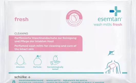 Esamtan wash mitts Waschhandschuhe fresh 8 Stück