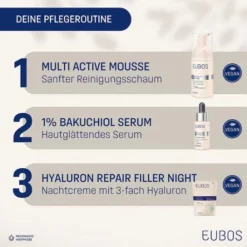 Eubos Anti-Age Hyaluron Repair Filler Night Nachfüllbeutel 50 ml