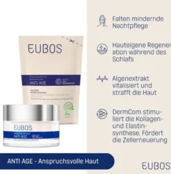 Eubos Anti-Age Hyaluron Repair Filler Night Nachfüllbeutel 50 ml