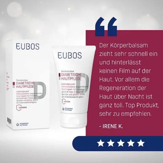 Eubos Diabetische Haut Körperbalsam 150 ml Lotion