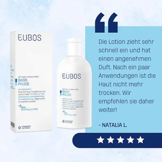 Eubos Hautbalsam F 200 ml Lotion