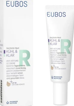 Eubos Kühl & Klar Anti-Rötung CC Creme LSF 50 30 ml