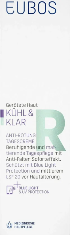 Eubos Kühl & Klar Anti-Rötung CC Creme LSF 50 30 ml