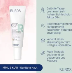 Eubos Kühl & Klar Anti-Rötung CC Creme LSF 50 30 ml