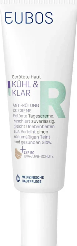 Eubos Kühl & Klar Anti-Rötung CC Creme LSF 50 30 ml