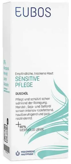 Eubos Sensitive Dusch Öl F 200 ml