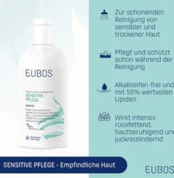 Eubos Sensitive Dusch Öl F 200 ml