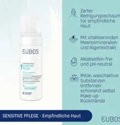 Eubos Sensitiv Vital Reinigungsschaum 150 ml Schaum