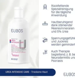 Eubos Trockene Haut Urea 5% 200 ml Waschlotion