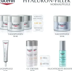 Eucerin Anti Age Hyaluron Filler CC Cream mittel 50 ml Creme