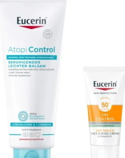 Eucerin AtopiControl Balsam 400 ml + gratis Eucerin Sun Gel-Creme Oil Control 20 ml