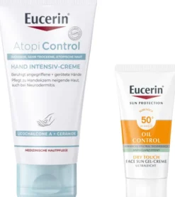 Eucerin AtopiControl Hand Intensiv 75 ml Creme + gratis Eucerin Sun Gelcreme Oil Control 20 ml