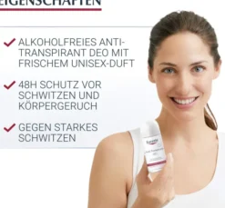 Eucerin Deodorant Roll-On 24h 2 x 50 ml