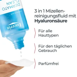 Eucerin Dermatoclean Hyaluron Mizellen Reinigungsfluid 3in1 400 ml