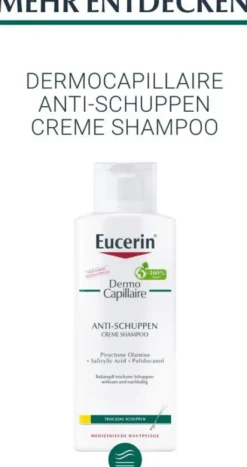 Eucerin DermoCapillaire Anti-Schuppen Gel Shampoo 2 x 250 ml