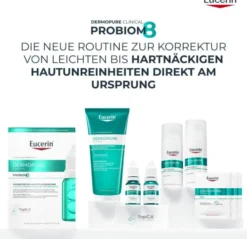 Eucerin DermoPure Clinical Probiom 8 Routine-Set 1 Stück + gratis Eucerin Sun Gel - Creme Oil Control 20 ml
