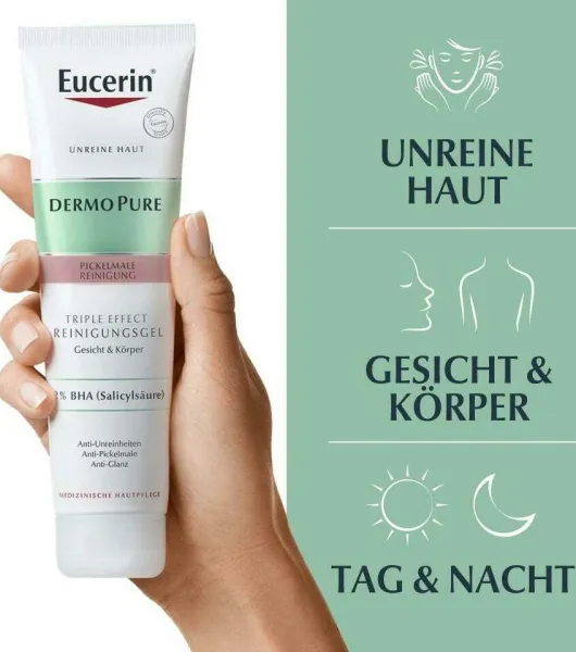 Eucerin DermoPure Triple Effect Reinigungsgel 150 ml