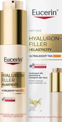 Eucerin Hyaluron-Filler + Elasticity Ultraleicht Tag LSF50 50 ml Creme