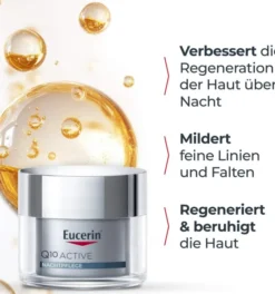 Eucerin Q10 Active Antifalten Nachtpflege 50 ml Creme