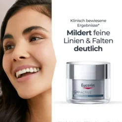 Eucerin Q10 Active Antifalten Nachtpflege 50 ml Creme