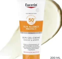Eucerin Sun Allergy Protect Sun Gel-Creme LSF 50+ 200 ml