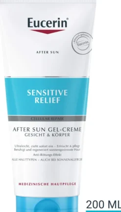 Eucerin Sun Sensitive Relief After Sun 200 ml Gel - Creme
